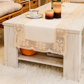 Rachela Futópad áttört mintával, szélesség 40 x magasság 140cm, 12-es krémszínű