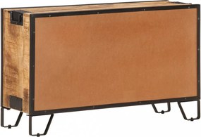 tömör nyers mangófa komód 100 x 31 x 60 cm