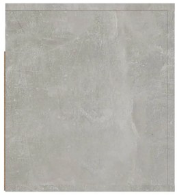 szürke falra szerelhető éjjeliszekrény 50 x 36 x 40 cm