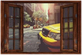 Poszterek 60x40 Sárga taxi Taxi