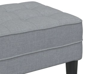 Pad Light Grey 113x57x39 cm Szövet