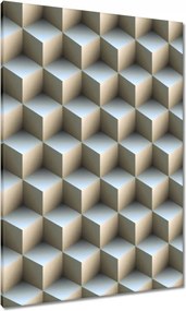 Festmények 70x100 3D kockák