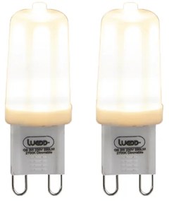 G9 szabályozható LED izzó 3W 280 lm 2700K, 2 darabos szett