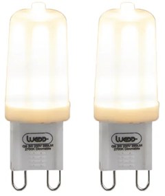 2 db G9 szabályozható LED lámpa 3W 280 lm 2700K