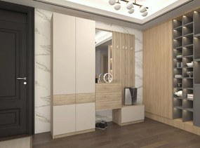 Akasztó, sonoma tölgy/kasmír, VERTIO WIE67