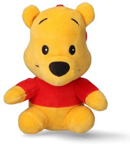 Disney Micimackó Yellow 3D plüss figura akasztóval, táskadísz 13 cm