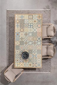 Natúr színű fém kerti szék Kalimera – Bizzotto