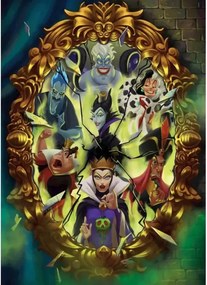 Disney Gonoszok Mirror 1000 db-os puzzle Clementoni