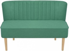 zöld szövetkanapé 117 x 55,5 x 77 cm