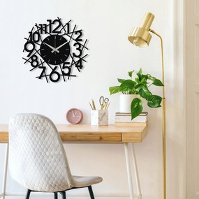 Fém falióra Rasputin fekete