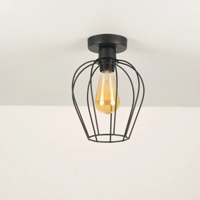 Armut 6676-P fekete fém függőlámpa, Ø20 cm