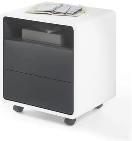 TEO irodai konténer fehér/antracit