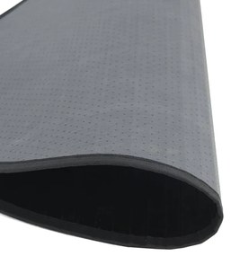 kerek fekete bambusz szőnyeg 60 cm