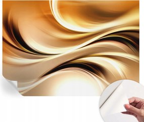 Öntapadós Dekoratív Fotótapéta Hálószobába Folyékony vonalak 208x146 cm