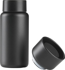 Fekete rozsdamentes acél termobögre 400 ml Singles – Zone
