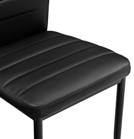 Coleta Nova II NEW étkezőszék Fekete