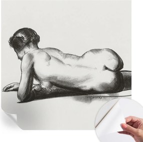 Dekoratív öntapadós fotótapéta a hálószobába Finom akt 250x250 cm