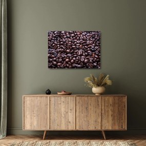 Kávé szemek képe (üvegen) (70x50 cm)