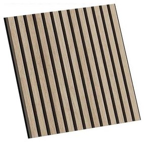 BATH DELUXE 54-060-08-86-12 - KÉSZLET 4x Akusztikus falpanel DANVIKEN 60x60 cm tölgy