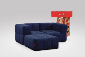 3 Teiliges Modulares Sofa – Blau