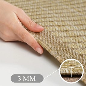 Bézs kültéri szőnyeg 120x170 cm Giza – Ayyildiz Carpets