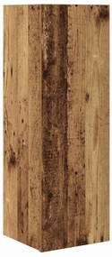 TV szekrény garnitúra 8 pcs Régi fa 30.5 x 30 x 90 cm Faanyag