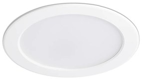 FARO TED fürdőszobai süllyeszthető lámpa, fehér, 3000K melegfehér, beépített LED, 15W, IP44, 42926