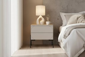 Sonatia 45 éjjeliszekrény 2SZ - kasmír