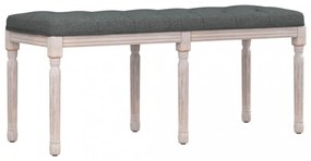 sötétszürke szövetpad 110x40x49 cm