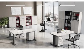 Íróasztal elektromosan állítható magassággal 80x160 cm Agenda – Germania