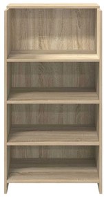 recepciós pult sonoma tölgy 55x50x103,5 cm szerelt fa