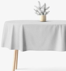 Goldea ovális exkluzív terítő - ezüst csillogású 140 x 200 cm