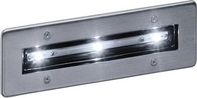 NOVOLUX 305B-L0104H-30 SYNA Kültéri Falba Építhető Lámpa Fehér, Ezüst LED IP68
