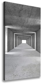 Vászonkép nyomtatás A beton alagút ocv-73367796