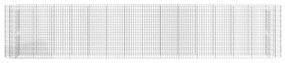 horganyzott vas gabion magaságyás 540x50x100 cm