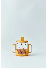 Mustársárga fogantyú gyerekbögréhez - Design Letters