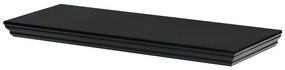 Lebegő polc fekete 60 cm MDF P-024