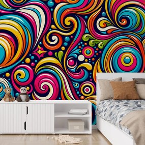 Fotótapéta - Színes spirálok (147x102 cm)