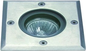 NOVOLUX 037B-G21X1A-30 BORA Kültéri Talajba Építhető Lámpa Ezüst GU10 IP67