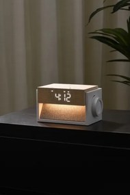 Immax 09114L - LED asztali lámpa ébresztővel és töltéssel CALM LED/1,2W/5V