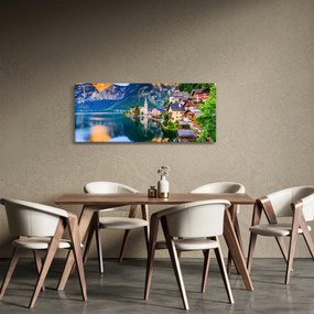 Kép - Alpesi falu (120x50 cm)