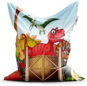 Classic babzsák dinoszauruszok 4 - gyerek, színes