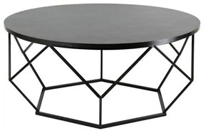 Kávésasztal DIAMOND 41,5x90 cm fekete