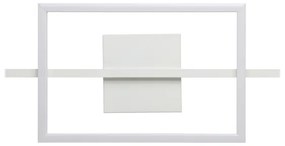 Eglo 901116 - LED Dimmelhető mennyezeti lámpa AMANDOLO LED/17W/230V fehér + + távirányító