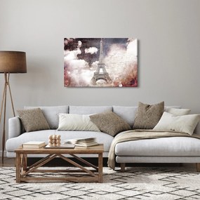 Kép - Eiffel-torony, Párizs, Franciaország (90x60 cm)
