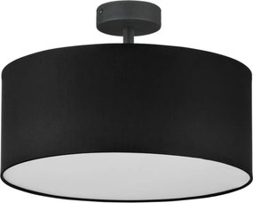 TK LIGHTING 4246 RONDO Ernyős Mennyezeti Lámpa Króm, Fekete E27 IP20