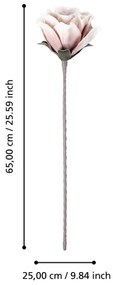 Eglo 428128 - Művirág MOLAVE 65 cm rózsaszín