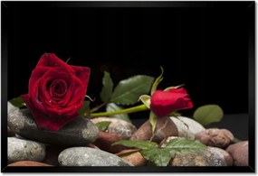 Poszter keretben 60x40 Spa Wellness Relaxáció Víz