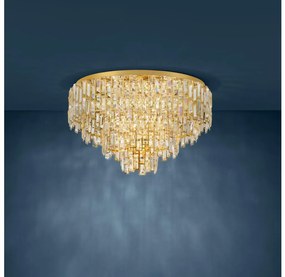 Eglo 39612 - Mennyezeti lámpa CALMEILLES 10xE14/25W/230V á. 78 cm