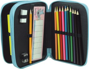 Disney Lilo és Stitch, A csillagkutya Brush It Out tolltartó töltött 2 emeletes